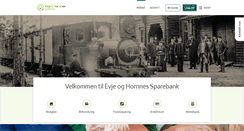 Desktop Screenshot of eh-sparebank.no